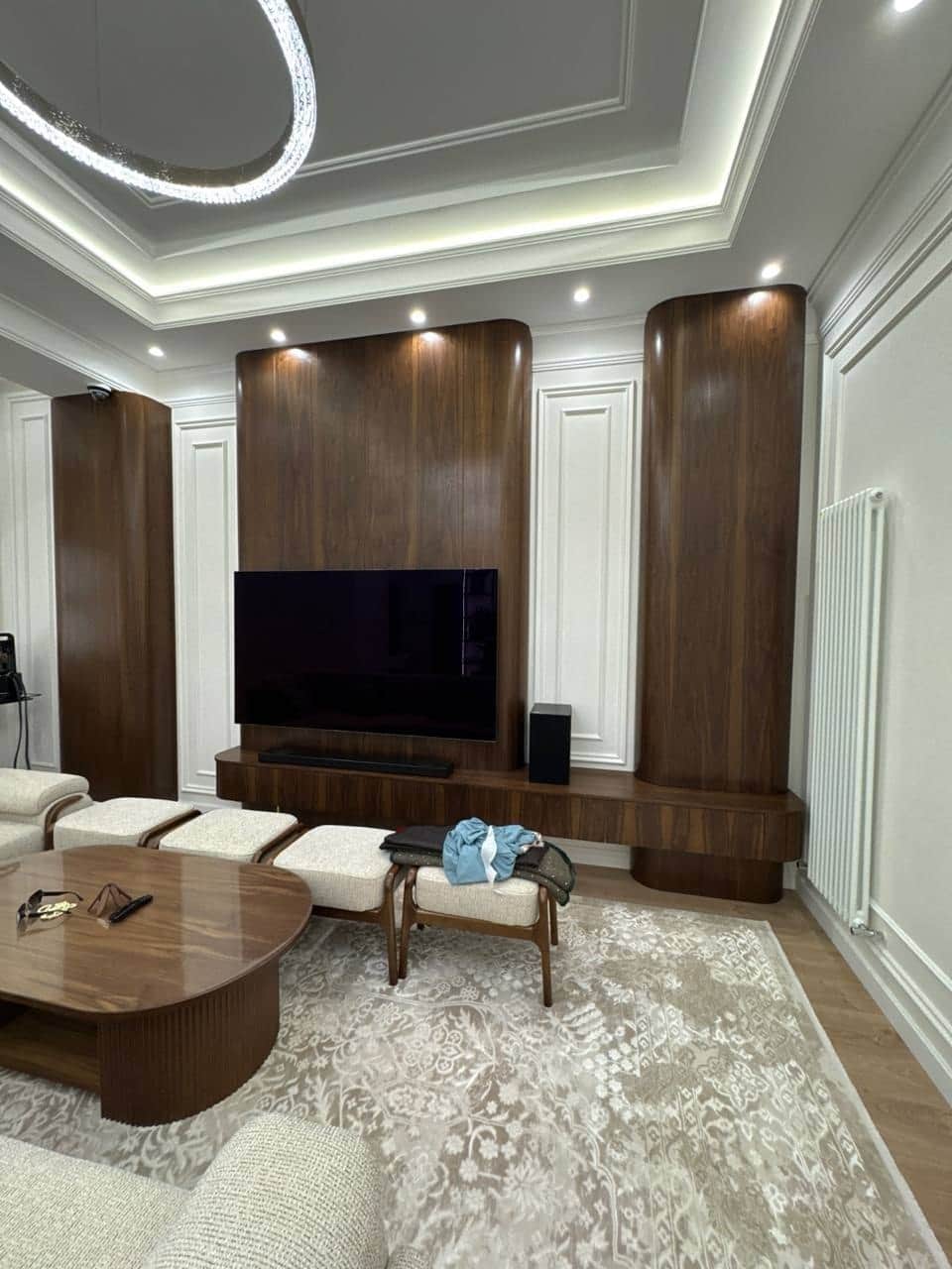 Ремонт под ключ в Ташкенте: ЖК Qorasuv Plaza, премиум, 120 м²